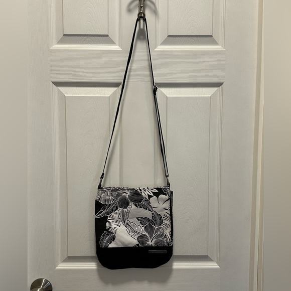 Dakine Jodie Handbag - Hibiscus Palm Canvas NWT - Picture 1 of 7